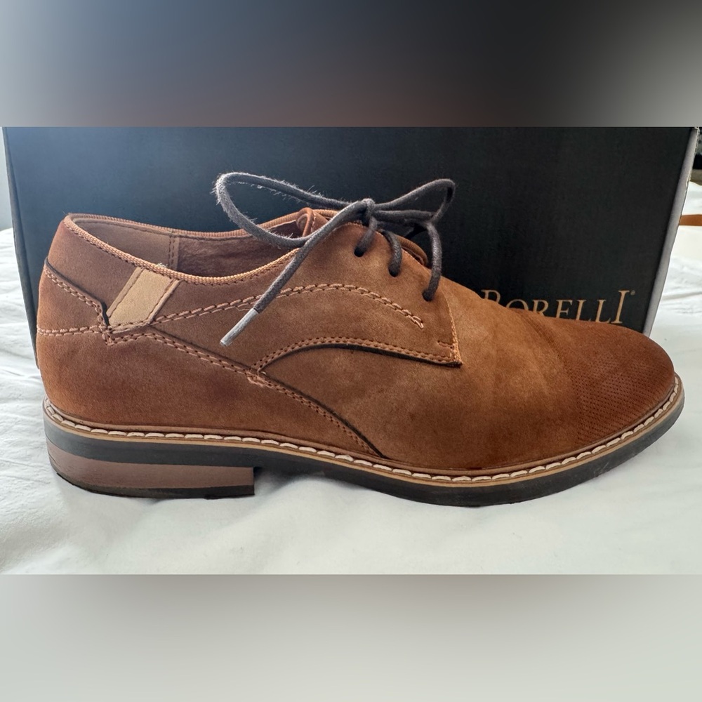 Boy’s Brown Suede Shoes